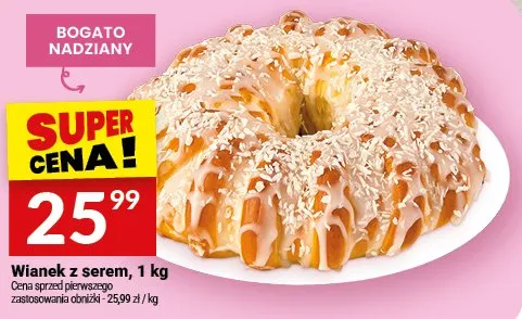 Wianek z serem promocja w Twój Market