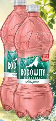 Woda mineralna gazowana musująca Rodowita promocja w Dino