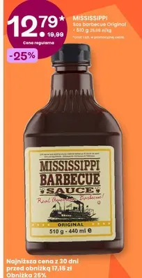 Sos barbecue Original Mississippi promocja w Frisco