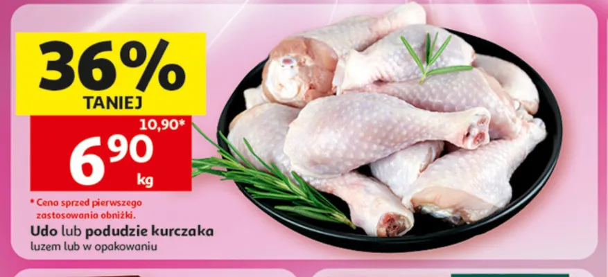Udo kurczaka luzem lub w opakowaniu promocja w Auchan
