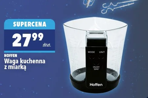 Waga kuchenna z miarką HOFFEN promocja w Biedronka Home