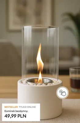 Kominek bezdymny promocja w Sinsay