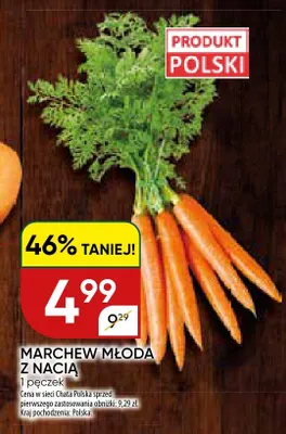 Marchew młoda z nacią polska promocja w Chata Polska