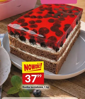 Kostka borówkowa Białecki promocja w Twój Market