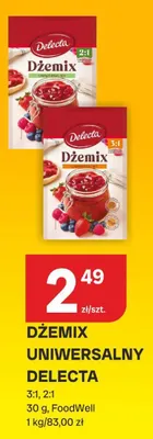 Dżemix uniwersalny Delecta 2:1 promocja w Chorten