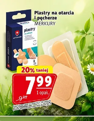 Plastry na pęcherze Aptamed promocja w Prim Market