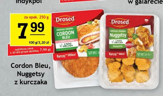 Cordon Bleu z kurczaka Drosed promocja w Gram Market