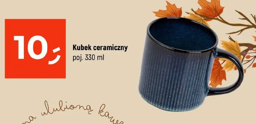 Kubek ceramiczny 330 ml promocja w Dealz