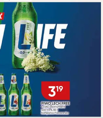 Piwo bezalkoholowe Lech Free promocja w Chata Polska