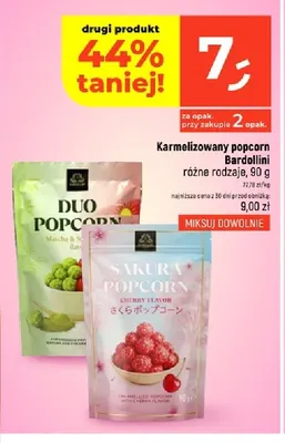 Karmelizowany popcorn Bardollini promocja w Dealz