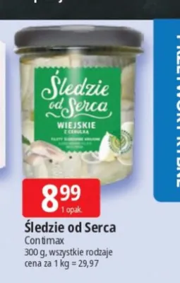 Śledzie od Serca Contimax promocja w Leclerc