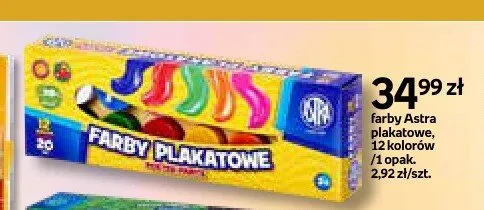 Farby Astra plakatowe promocja w Empik