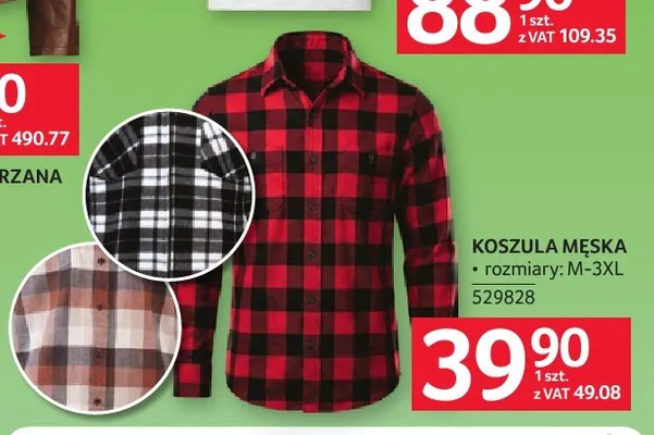 Koszula męska promocja w Selgros