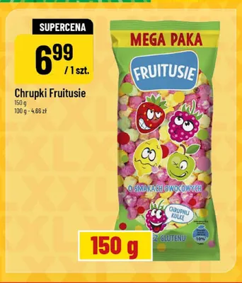 Chrupki Fruitusie promocja w POLOmarket