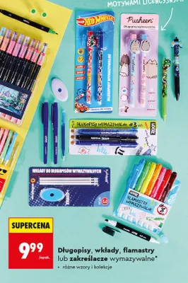 Zakreślacze wymazywalne LOOZZ promocja w Biedronka