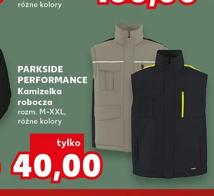 Kamizelka robocza Parkside Performance promocja w Kaufland