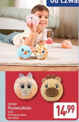 Pluszowa piłeczka promocja w Aldi