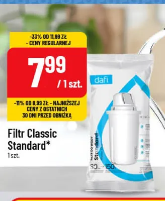 Filtr do wody Dafi Classic Standard promocja w POLOmarket