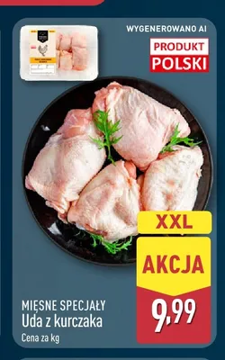Uda z kurczaka Mięsne Specjały promocja w Aldi