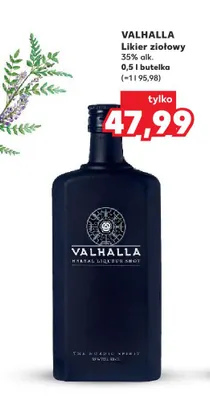 Likier ziołowy Valhalla promocja w Kaufland