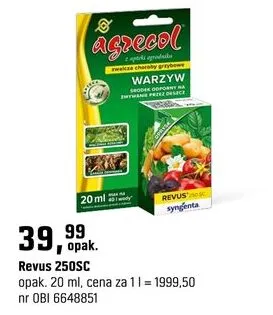 Revus 250SC promocja w OBI