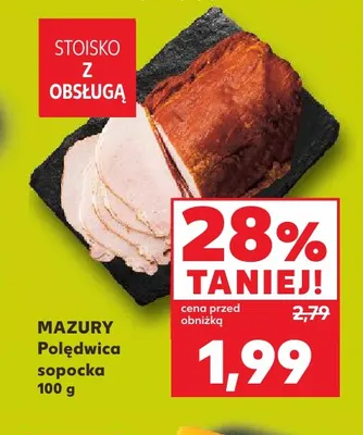 Polędwica sopocka Mazury promocja w Kaufland