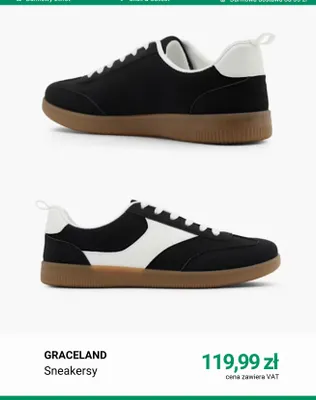 Sneakersy Graceland promocja w Deichmann