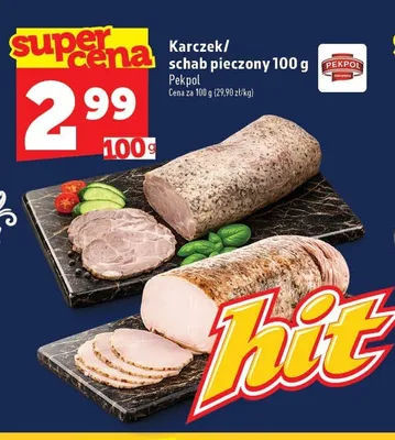 Schab pieczony Pekpol promocja w TOPAZ