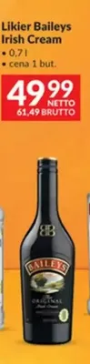 Likier Baileys Irish Cream promocja w Makro