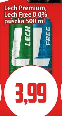 Piwo bezalkoholowe Lech promocja w Kupiec
