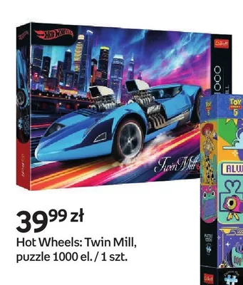 Puzzle Hot Wheels: Twin Mill Trefl promocja w Empik