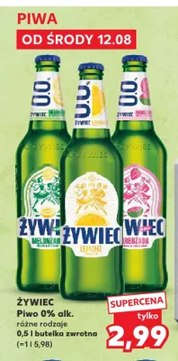 Piwo bezalkoholowe Żywiec Arbuzada promocja w Kaufland