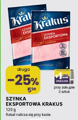 Szynka eksportowa promocja w Stokrotka