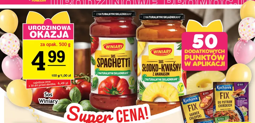 Sos słodko-kwaśny z ananasem Winiary promocja w Gram Market