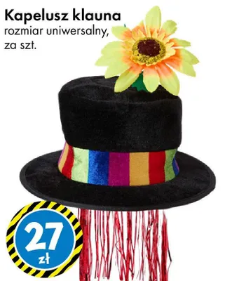 Kapelusz klauna promocja w Tedi