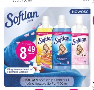 Płyn do płukania Softlan promocja w Drogerie Jasmin