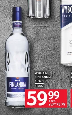 Wódka Finlandia 40% promocja w Selgros