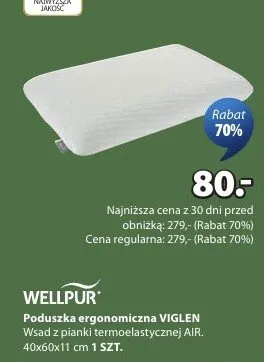 Poduszka ergonomiczna VIGLEN promocja w Jysk