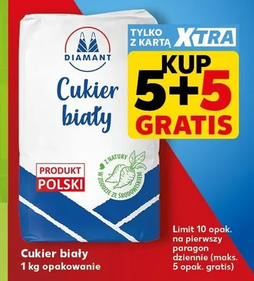 Cukier biały Diamant promocja w Kaufland