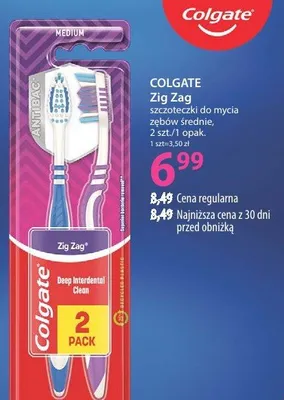 Szczoteczka do mycia zębów Zig Zag promocja w Hebe