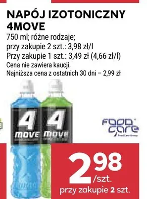 Napój izotoniczny 4Move promocja w Stokrotka