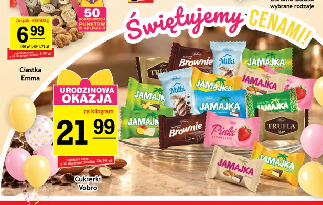 Cukierki Vobro promocja w Gram Market