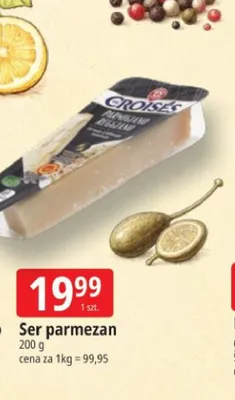 Ser parmezan Croisés promocja w Leclerc