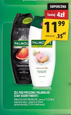 Żel pod prysznic Palmolive Men Energising promocja w Arhelan