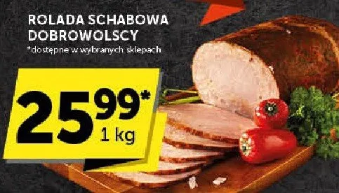 Rolada schabowa promocja w Groszek