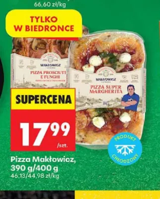 Pizza Makłowicz i Synowie Super Margherita promocja w Biedronka