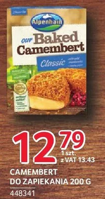 Camembert do zapiekania Baked Alpenhain Classic 448341 promocja w Selgros