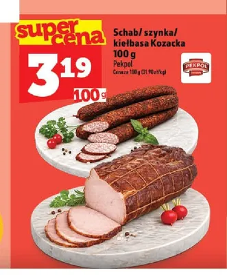 Kiełbasa Kozacka Pekpol promocja w TOPAZ