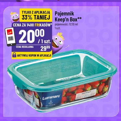 Pojemnik Keep'n Box 1220 ml Luminarc promocja w POLOmarket