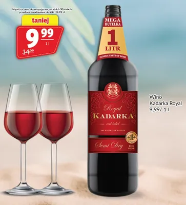 Wino Kadarka Royal promocja w Prim Market